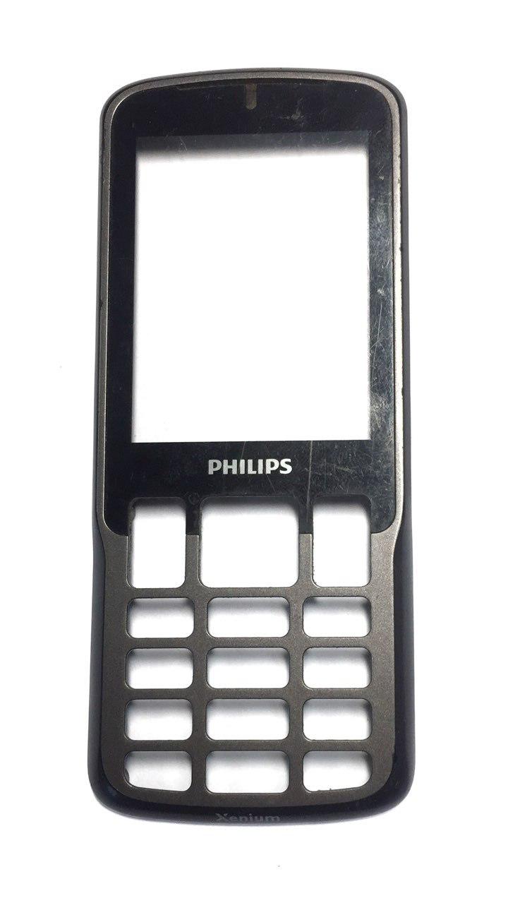 Philips Xenium X2300 Передняя часть корпуса (Серый) (original)