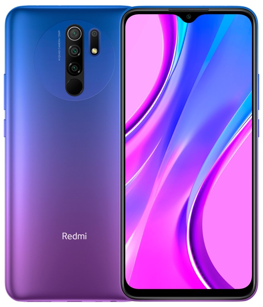 Смартфон Xiaomi Redmi 9 NFC 3/32 ГБ RU, фиолетовый (б.у)