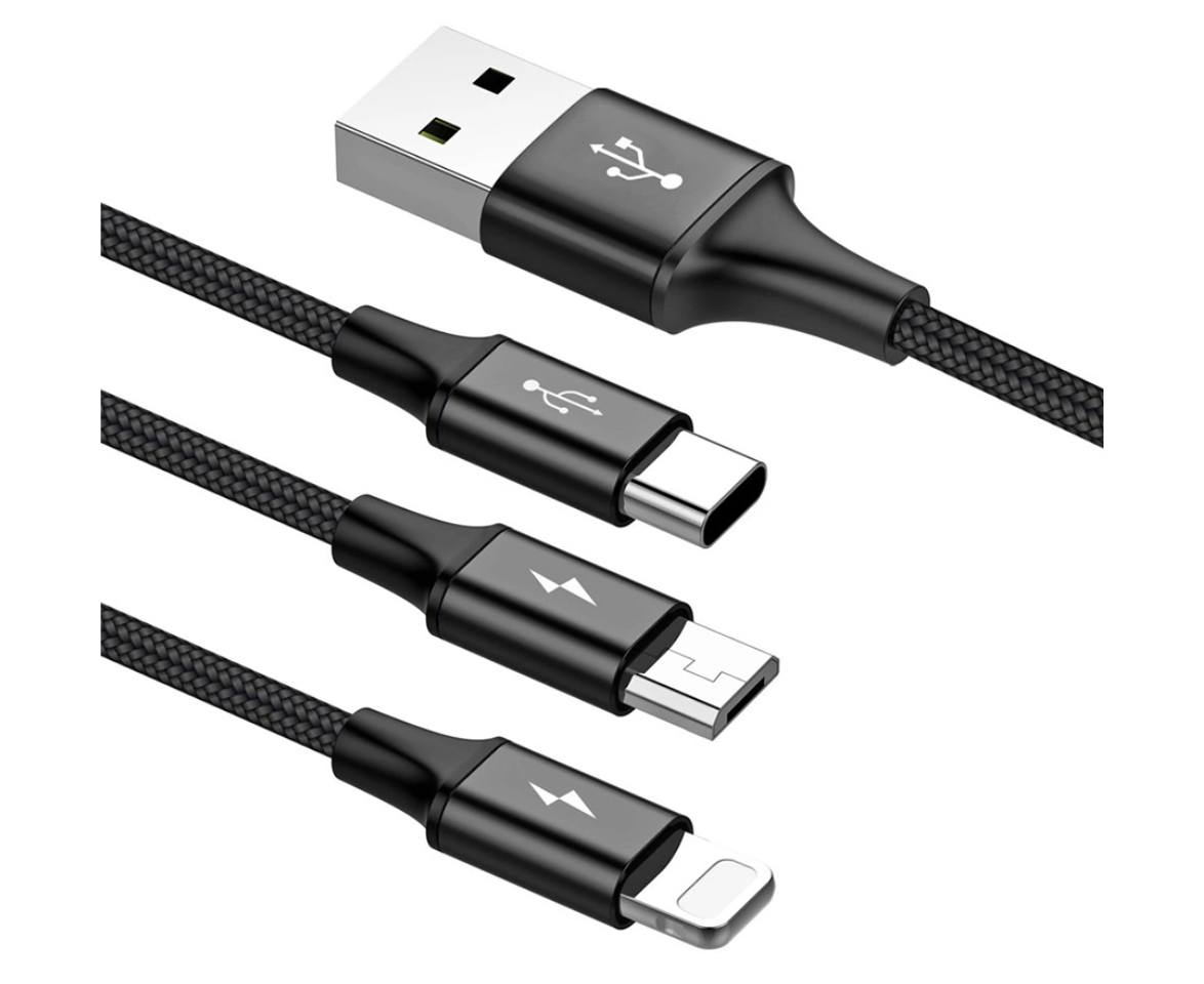 Кабель Baseus Rapid Series 2-in-1 USB - MICROUSB/USB Type-c 1.2 м. Кабель Baseus Micro USB. Baseus Rapid Series 3-in-1 Cable 1.2m. Кабель USB-Lightning Baseus.