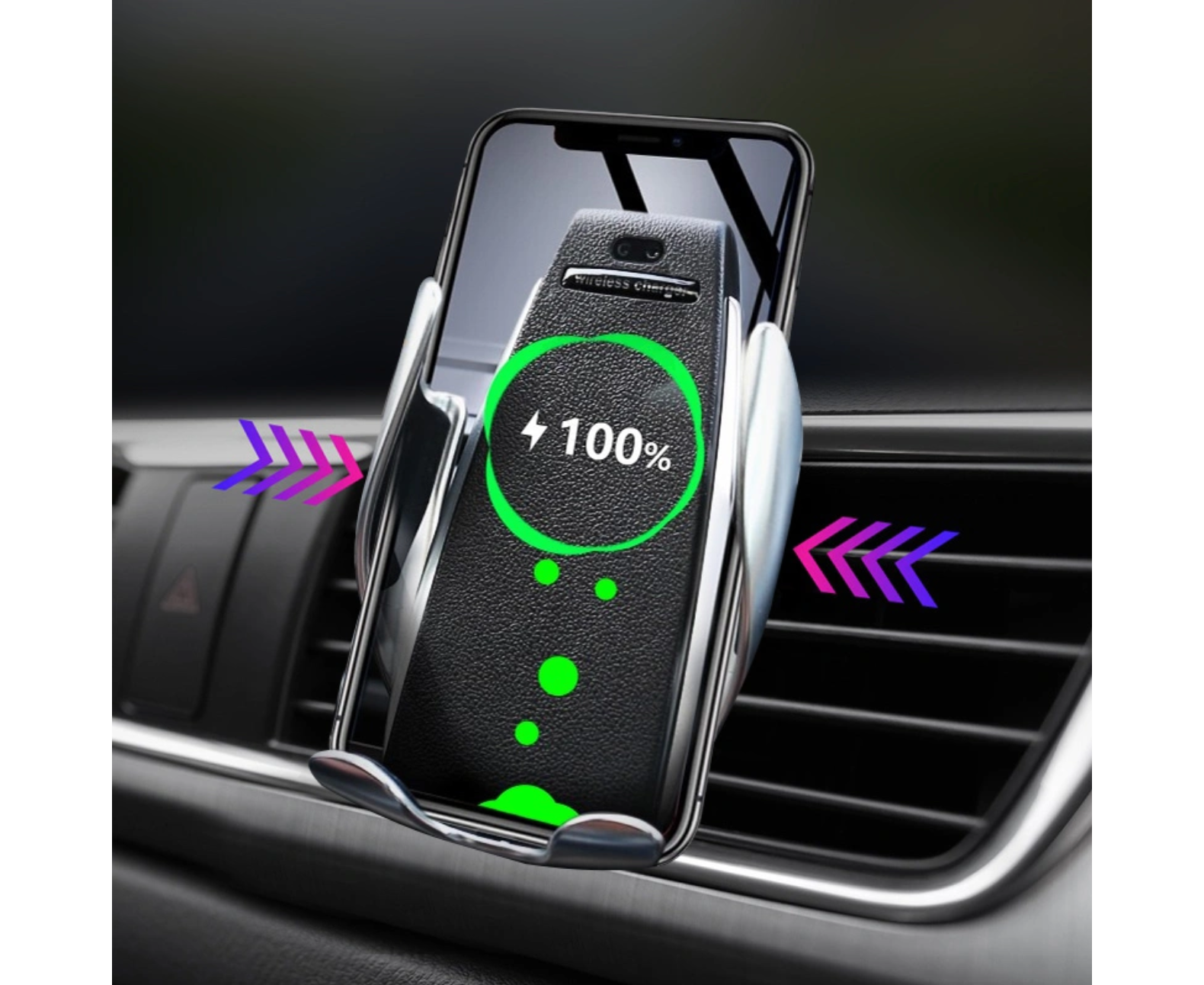 Smart sensor car Wireless Charger Wireless Charger s5. Smart sensor s5. Беспроводная зарядка автомобильная a5s. Автодержатель a5s Qi.