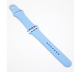 Силиконовый ремешок Sport Band 42мм \ 44мм для Apple Watch (Светло-Голубой) - Сервис Плюс Рус