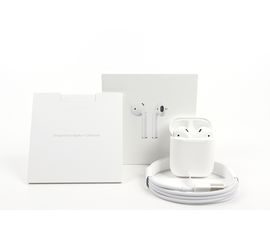 Беспроводные наушники Apple AirPods (2019) в зарядном футляре (MMEF2ZE/A) Apple - Сервис Плюс Рус