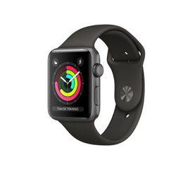 Apple Watch Series 3 38mm Aluminum Case Black Sport Band Apple - Сервис Плюс Рус