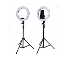 Селфи кольцо на штативе 34CM (3 вида подсветки) - Сервис Плюс Рус