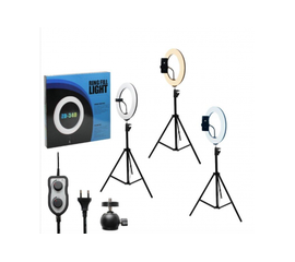 Селфи кольцо на штативе 34CM ZD-340 (3 вида подсветки) - Сервис Плюс Рус