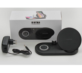 Беспроводное зарядное устройство W7 3 в 1 функция быстрой зарядки 10W Apple - Сервис Плюс Рус