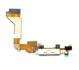 iPhone 4 Разъем питания\микрофона (шлейф FLC)(белый)(org.) Apple - Сервис Плюс Рус