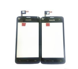 Сенсорный экран (touchscreen\тачскрин) для Philips Xenium W3568 - черный (org.) Philips - Сервис Плюс Рус
