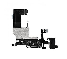 iPhone 5 Разъем питания\микрофона (шлейф FLC)(Черный)(org.) Apple - Сервис Плюс Рус
