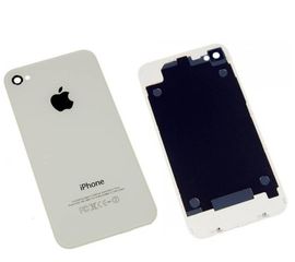 iPhone 4 - корпус - Задняя панель с рамкой крепления (белый) - AAA Apple - Сервис Плюс Рус