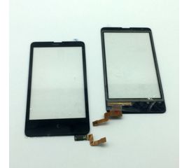Nokia X (RM-980) Сенсорный экран (touchscreen\тачскрин) (Черный) (org.) Nokia - Сервис Плюс Рус