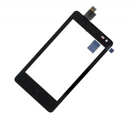 Microsoft Lumia 435 (RM-1069) Сенсорный экран (touchscreen\тачскрин) (Черный) - AAA Nokia - Сервис Плюс Рус