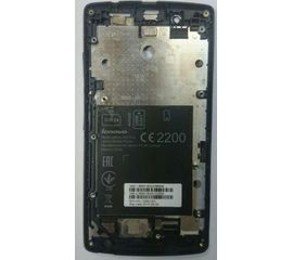 Lenovo A2010 / A2010-a Подложка дисплея (Черный) (org.) Lenovo - Сервис Плюс Рус