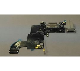 iPhone 6s Шлейф с разъёмом зарядки, микрофоном, гарнитуры и антенной (Белый) - AAA Apple - Сервис Плюс Рус
