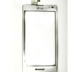LG P768 Optimus L9 Тачскрин в сборе с рамкой (Белый) (org.) LG - Сервис Плюс Рус