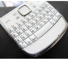 Nokia E72 (RM-529, RM-530, RM-584) Клавиатура (Белый) (org.) Nokia - Сервис Плюс Рус