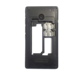 Microsoft 435 Dual (RM-1069) Средняя часть корпуса (Черный) (org.) Microsoft - Сервис Плюс Рус