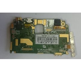 teXet X-square (TM-4972) Плата материнская в сборе с разъемами аудио, зарядки, SIM-карт, TF-карты и фронтальной камерой (org.) teXet - Сервис Плюс Рус