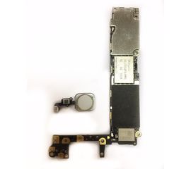 iPhone 6 64GB Silver Материнская плата (С кнопкой, на ID) (org.) Apple - Сервис Плюс Рус