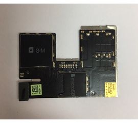 HTC Desire 300 Плата с коннекторами SIM-карты и SD-карты (org.) HTC - Сервис Плюс Рус