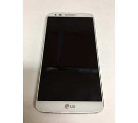 LG G2 (D802) Модуль (дисплей в сборе с тачскрином) в сборе с рамкой (Белый) (org.) LG - Сервис Плюс Рус