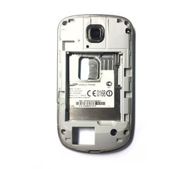 Samsung Galaxy Mini (GT-S5570) Средняя часть корпуса (снятый оригинал) - белый Samsung - Сервис Плюс Рус