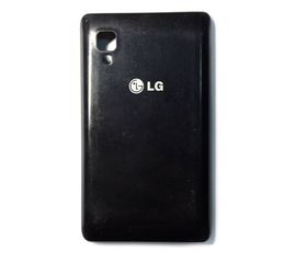 LG Optimus L4 (E440) Задняя крышка (Черный) (org.) LG - Сервис Плюс Рус
