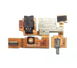 Nokia Lumia 638 4G (RM-1010) Шлейф с разъемом гарнитуры, датчиком света и вибромотором (org.) Nokia - Сервис Плюс Рус