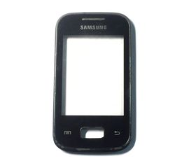 Samsung Galaxy Pocket (GT-S5300) Тачскрин в сборе с рамкой (снятый оригинал) - черный Samsung - Сервис Плюс Рус