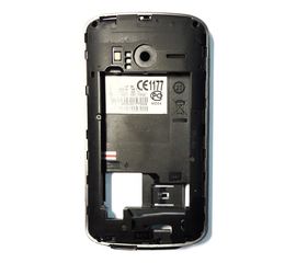 Philips W626 Средняя часть корпуса (Черный) (org.) Philips - Сервис Плюс Рус