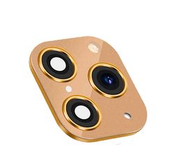 Накладка-муляж для камеры Apple iPhone X / XS / XS Max (апгрейд вида до Apple iPhone 11 Pro / Pro Max) - Золотой - Сервис Плюс Рус