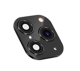 Накладка-муляж для камеры Apple iPhone X / XS / XS Max (апгрейд вида до Apple iPhone 11 Pro / Pro Max) - Черный - Сервис Плюс Рус