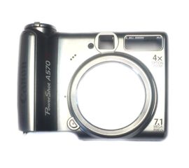 Canon PowerShot A570is Передняя панель корпуса (Серый) (original) Canon - Сервис Плюс Рус