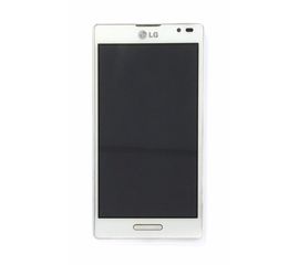 LG Optimus L9 (P765) Модуль (Дисплей в сборе с тачскрином) (Белый) (original) LG - Сервис Плюс Рус