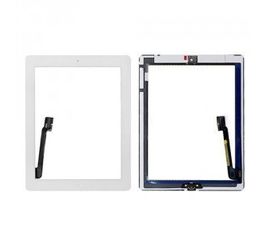 Тачскрин / Сенсорное стекло Apple iPad 4 (в сборе со шлейфом кнопки Home и скотчем) iPad 4 (White) Оригинал - Сервис Плюс Рус