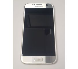 Samsung Galaxy S7 (G930F) Дисплейный модуль с рамкой, слуховым динамиком, кнопками громкости и включения и нижним шлейфом золотой Samsung - Сервис Плюс Рус