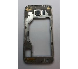 Samsung Galaxy S6 (SM-G920F) Средняя часть корпуса (снятый оригинал) - золото Samsung - Сервис Плюс Рус