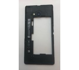 Nokia Lumia 735 (RM-1038) Средняя часть корпуса (Черный) (original) Nokia - Сервис Плюс Рус