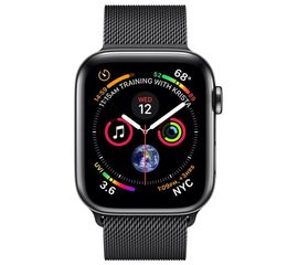 Apple Watch S4 40mm Space Gray Aluminum Case с ремнем миланская петля (Бронза) Apple - Сервис Плюс Рус