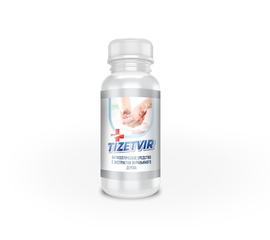«TIZETVIR» Средство дезинфицирующие наружного применения противовирусного действия объемом 95 мл. - НПО-ИНТЕКС