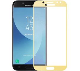 Защитное стекло Samsung A7 (2017) 0.3mm 3D - Золотой Samsung - Сервис Плюс Рус