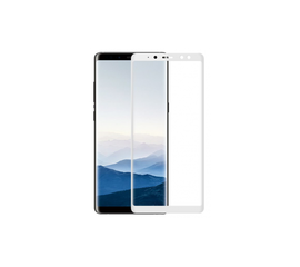 Защитное стекло Samsung A8 (2018) 5D Full Face - Белый Samsung - Сервис Плюс Рус
