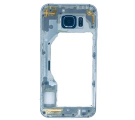 Samsung Galaxy S6 (SM-G920F) Средняя часть корпуса (снятый оригинал) - серебро Samsung - Сервис Плюс Рус
