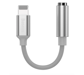 Переходник Lightning на 3.5 Jack CALL3-01 Baseus - белый Baseus - Сервис Плюс Рус