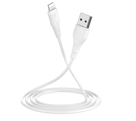 Кабель USB Lightning BX18 1M Borofone белый Borofone - Сервис Плюс Рус