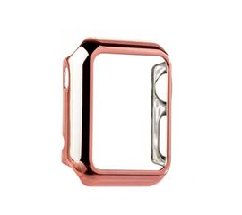 Корпус CS7015 COTEetCI Soft case 38 mm для часов Apple Watch, розовое-золото Coteetci - Сервис Плюс Рус