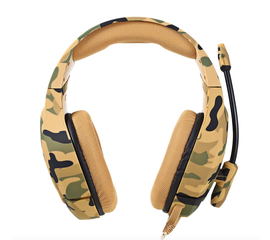 Камуфляжные игровые наушники с микрофонном ARMY-94 Нет бренда - Сервис Плюс Рус