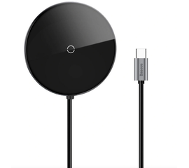 Хаб с беспроводной зарядкой Baseus Circular Mirror Wireless Charger - Deep Gray WXJMY-OG Baseus - Сервис Плюс Рус