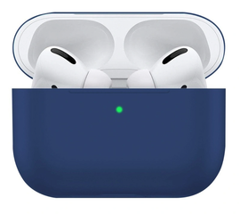 Силиконовый чехол Silicone Case Slim для AirPods Pro, синий Нет бренда - Сервис Плюс Рус