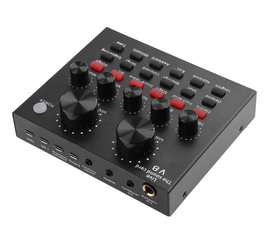 Звуковая карта V8 для микрофона с Bluetooth Lucky Store - Сервис Плюс Рус